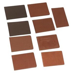 LOUIS VUITTON Taiga Card Case 9Set Brown LV Auth